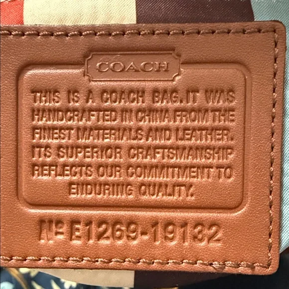 Coach Legacy Willis 70th Anniversary Handbag - Picture 8 of 9